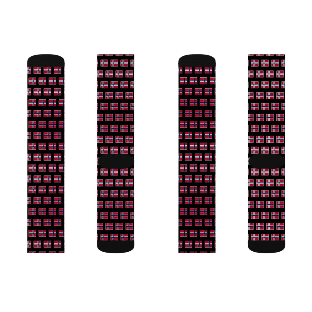 Norway Mission Flag Socks