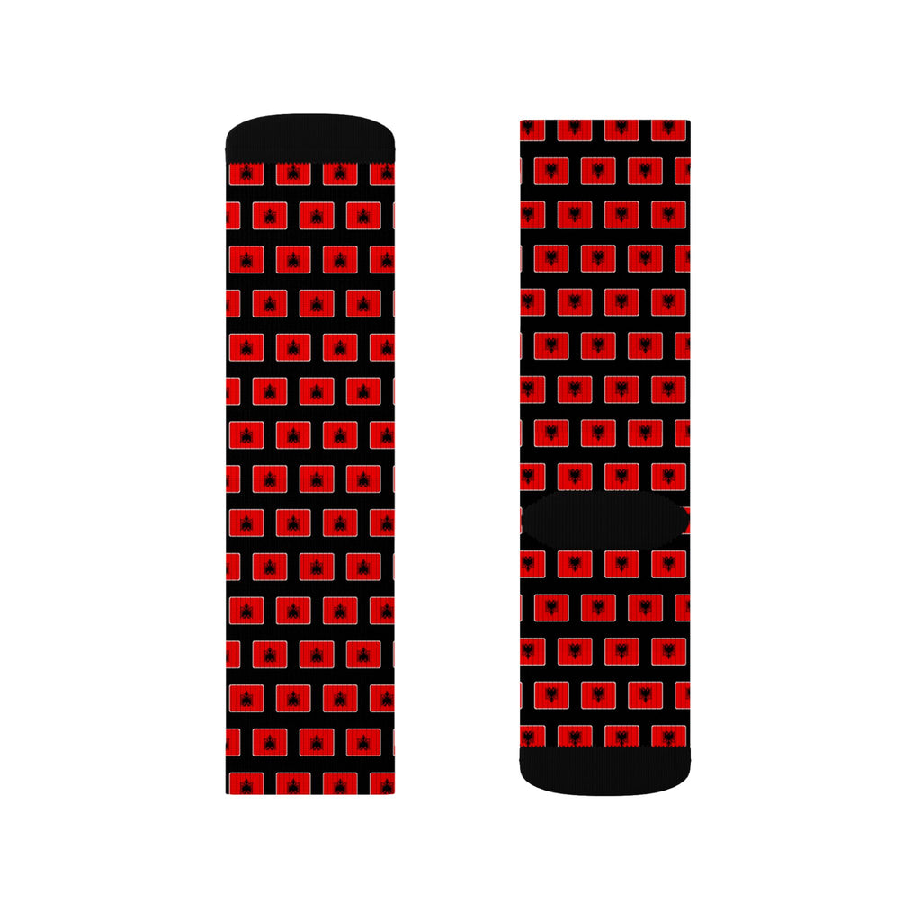Albania Mission Flag Socks