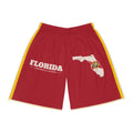 Florida Jacksonville Mission Basketball Shorts, front view