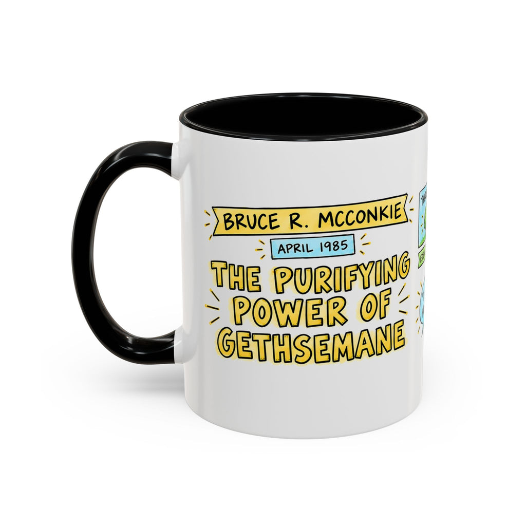 The Purifying Power of Gethsemane Sketch Note Mug — Bruce R. McConkie