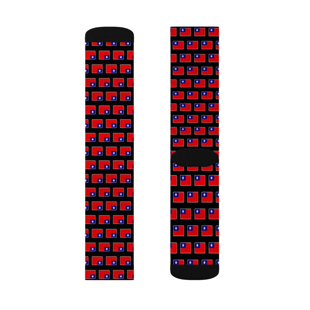 Taiwan Mission Flag Socks