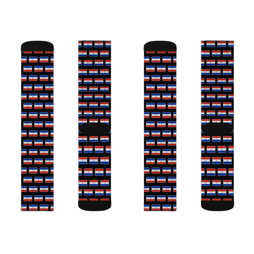Paraguay Mission Flag Socks
