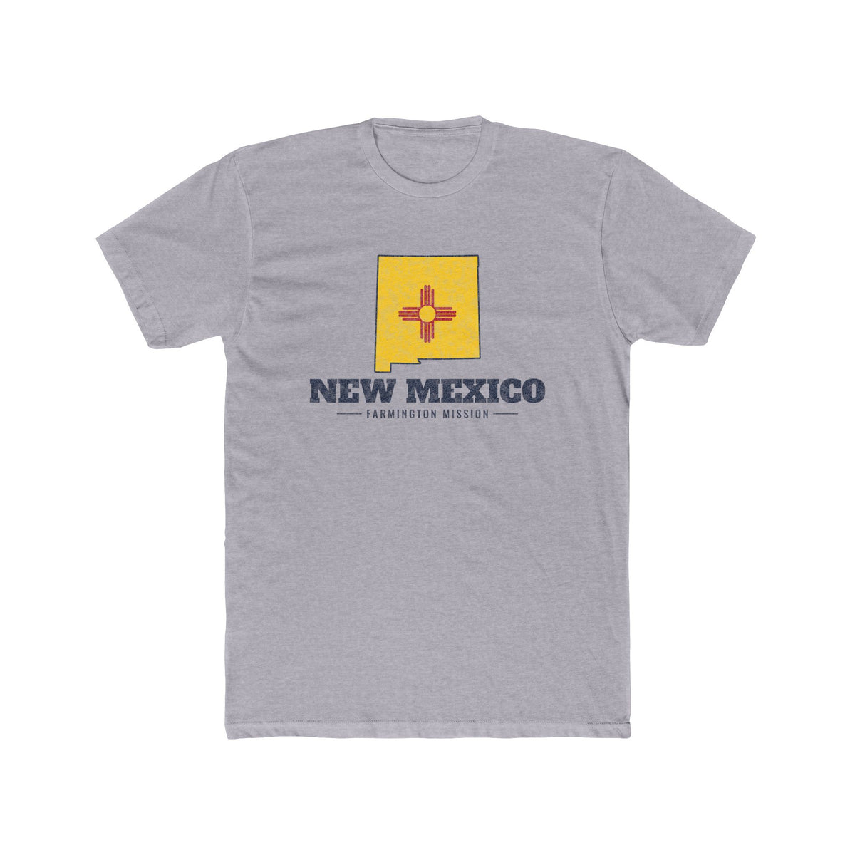 New Mexico Farmington Mission Flag Map Shirt
