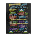 The Holy Temple—a Beacon to the World Sketch Note 520-Piece Puzzle — Thomas S. Monson
