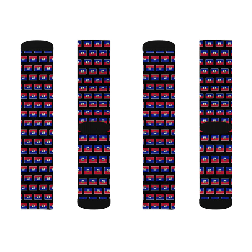Haiti Mission Flag Socks
