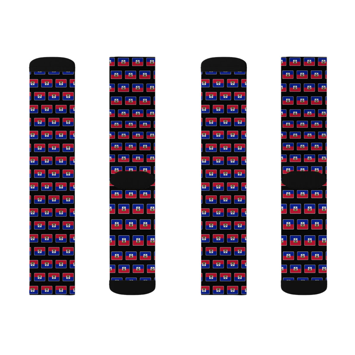 Haiti Mission Flag Socks