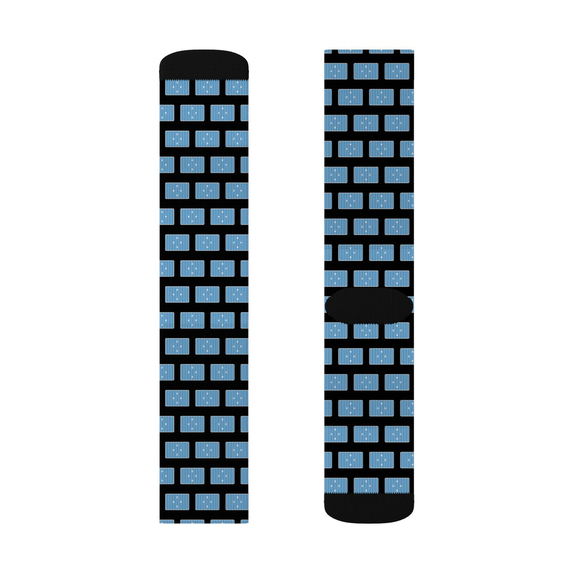 Micronesia Mission Flag Socks