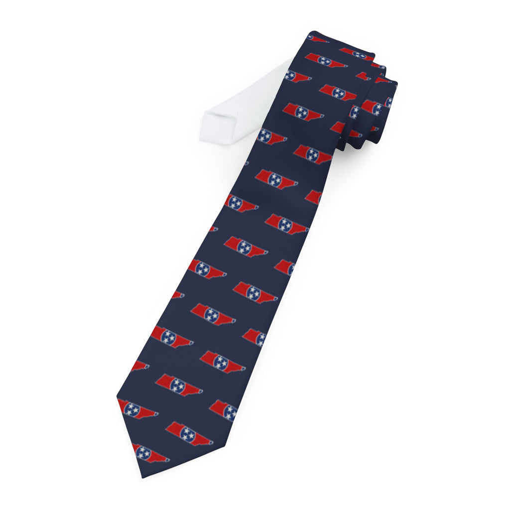 Tennessee Mission Flag Map Tie