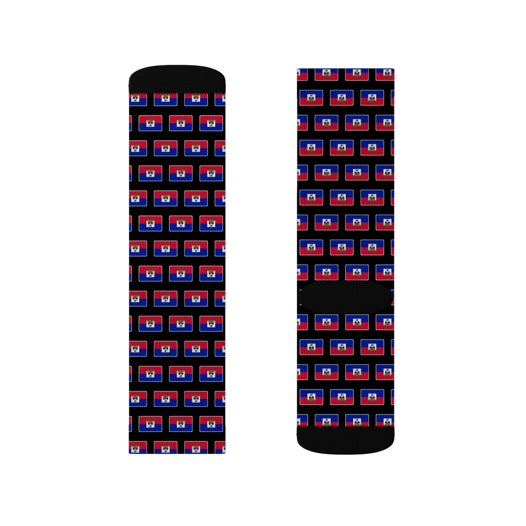 Haiti Mission Flag Socks