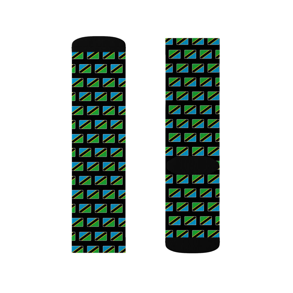 Tanzania Mission Flag Socks