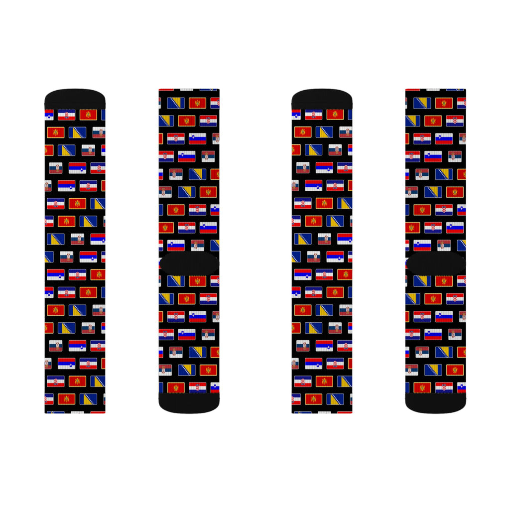 Adriatic North Mission Flag Socks