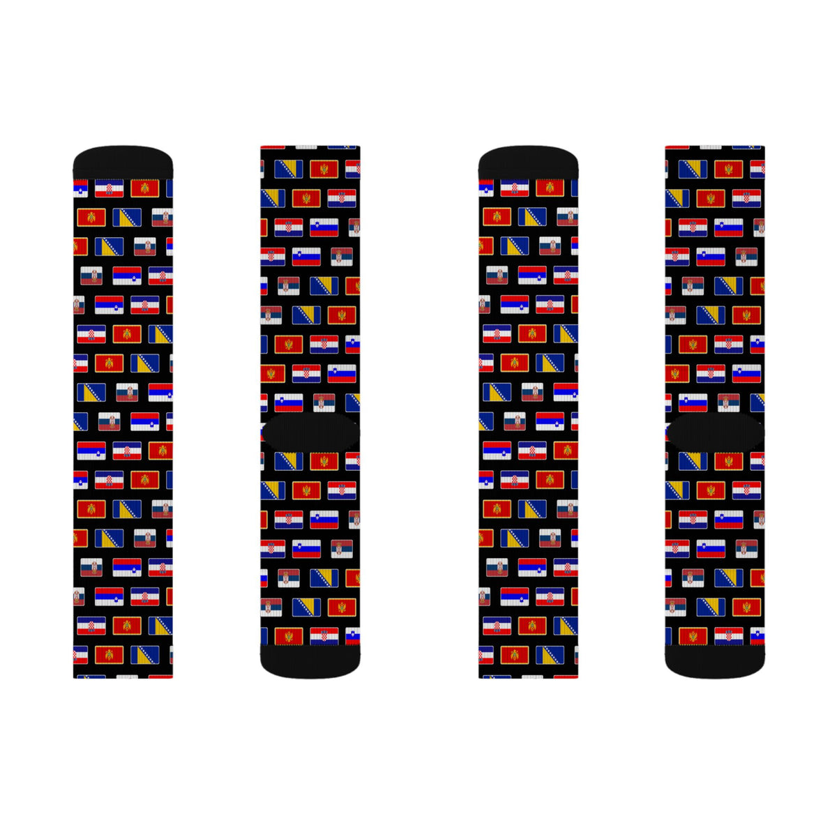 Adriatic North Mission Flag Socks