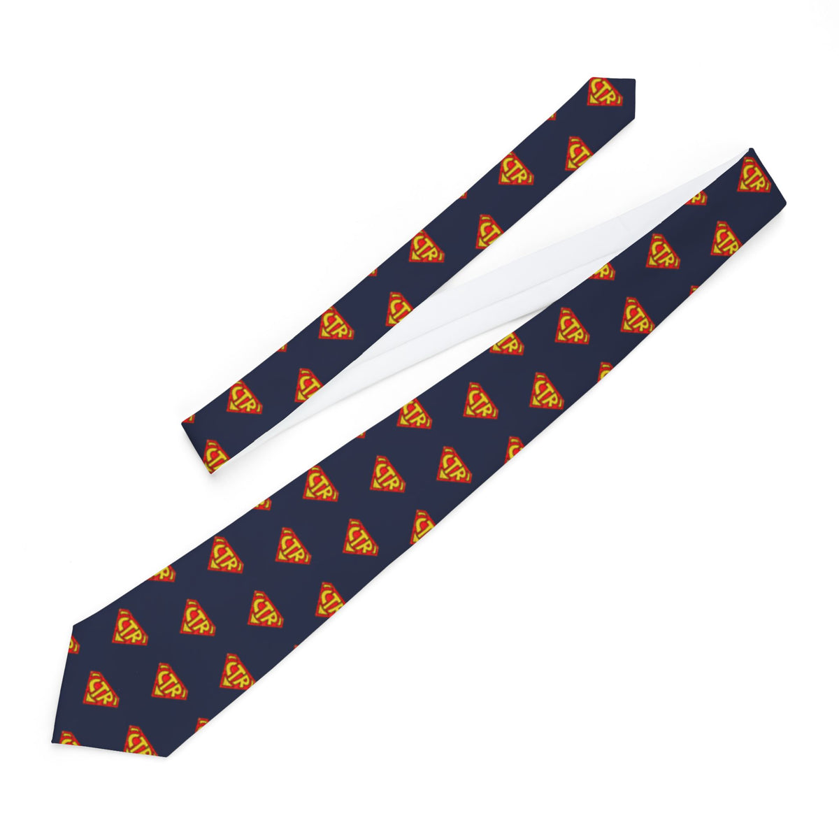 CTR Choose the Right Superhero necktie by Weak Things