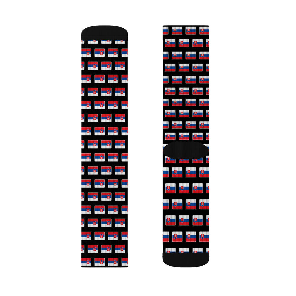 Slovakia Mission Flag Socks