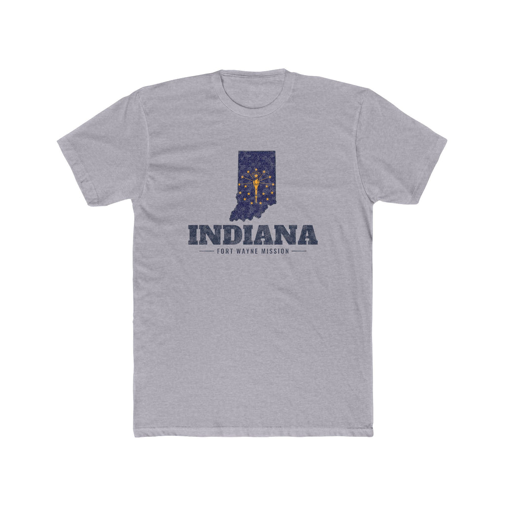 Indiana Fort Wayne Mission Flag Map Shirt