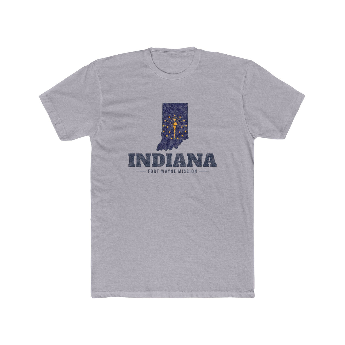 Indiana Fort Wayne Mission Flag Map Shirt