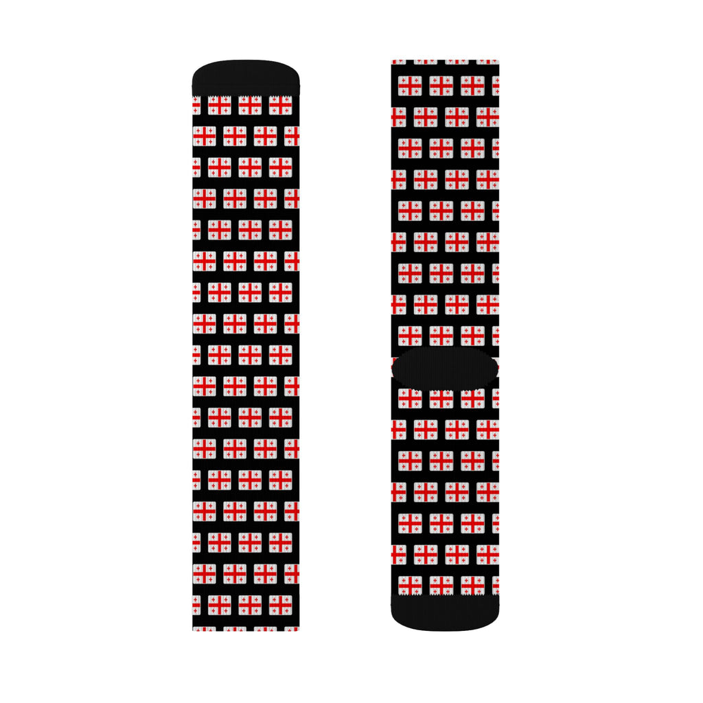 Georgia (Country) Mission Flag Socks
