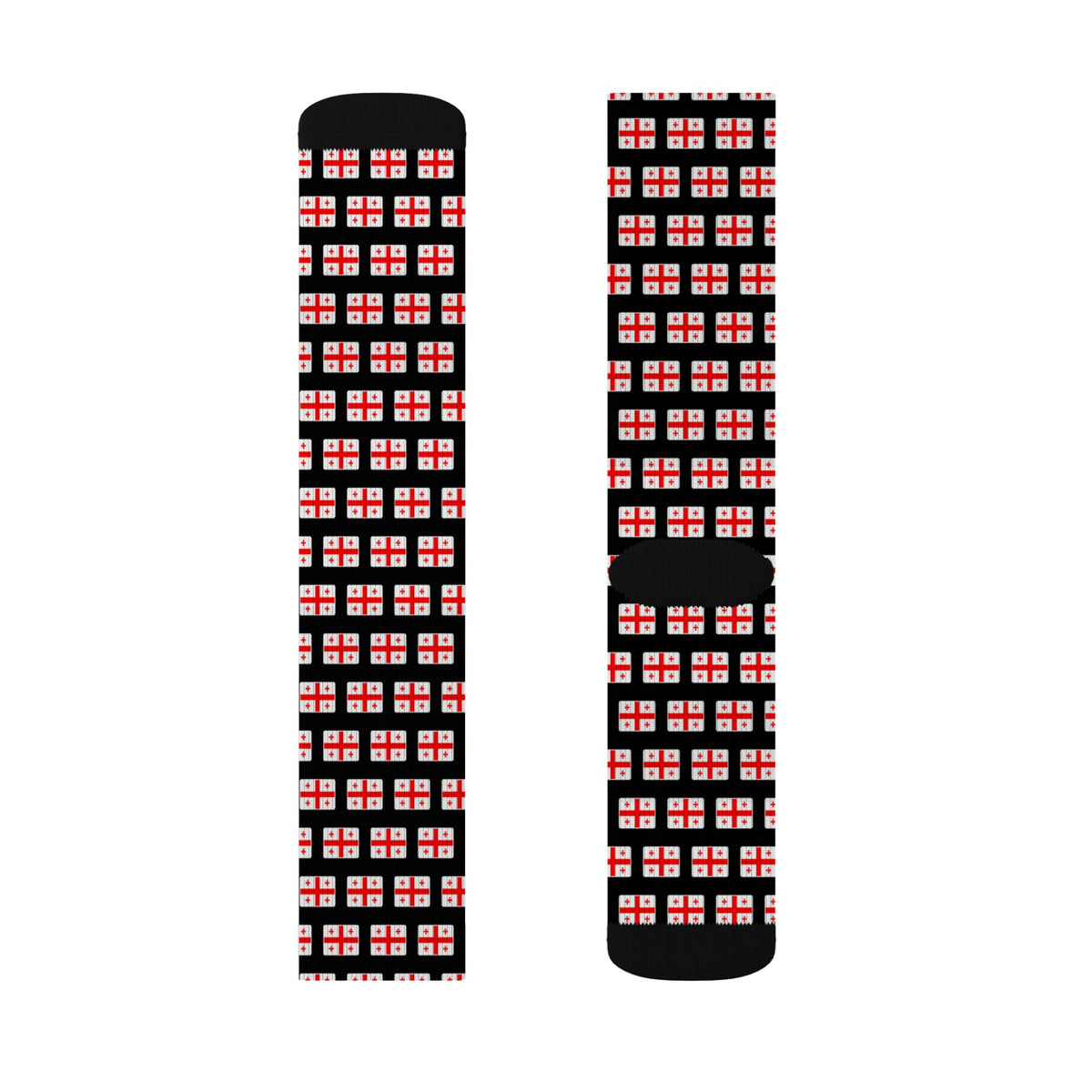 Georgia (Country) Mission Flag Socks