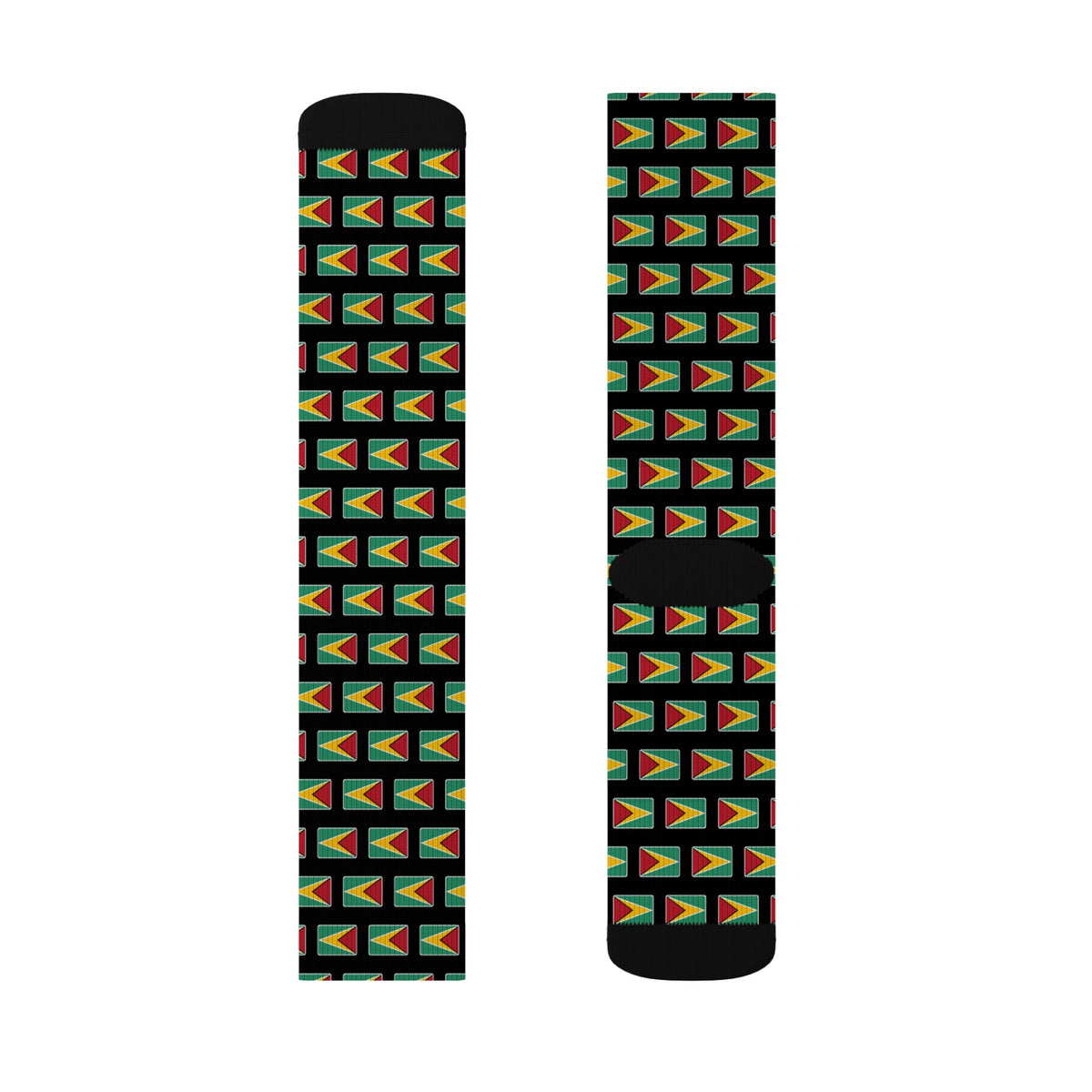 Guyana Mission Flag Socks