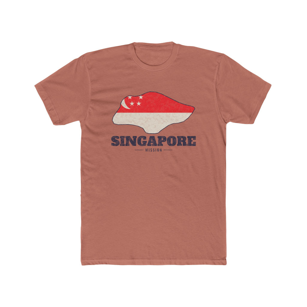 Singapore Mission Flag Map Shirt