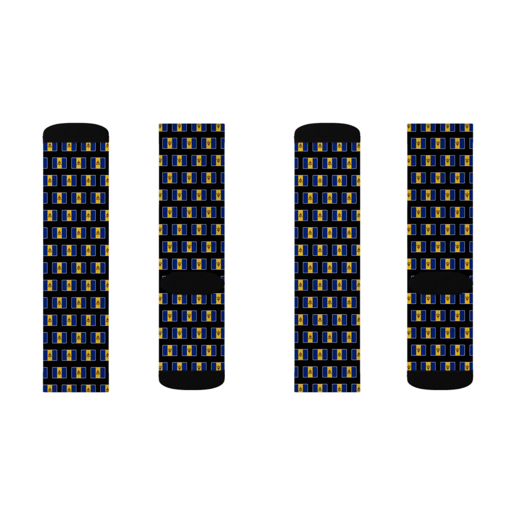 Barbados Mission Flag Socks