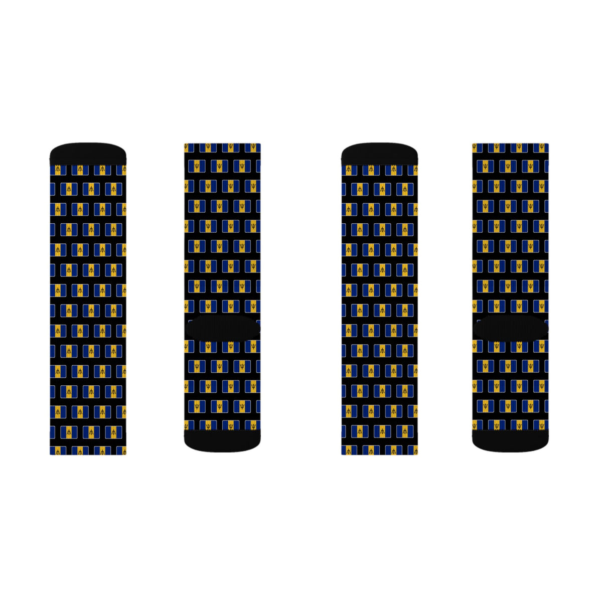 Barbados Mission Flag Socks