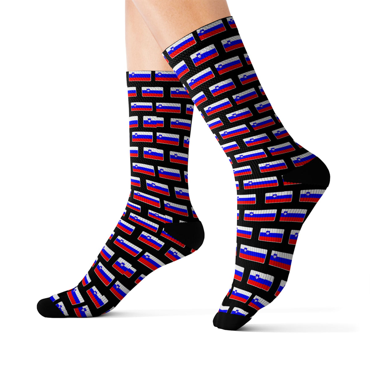 Slovenia Mission Flag Socks