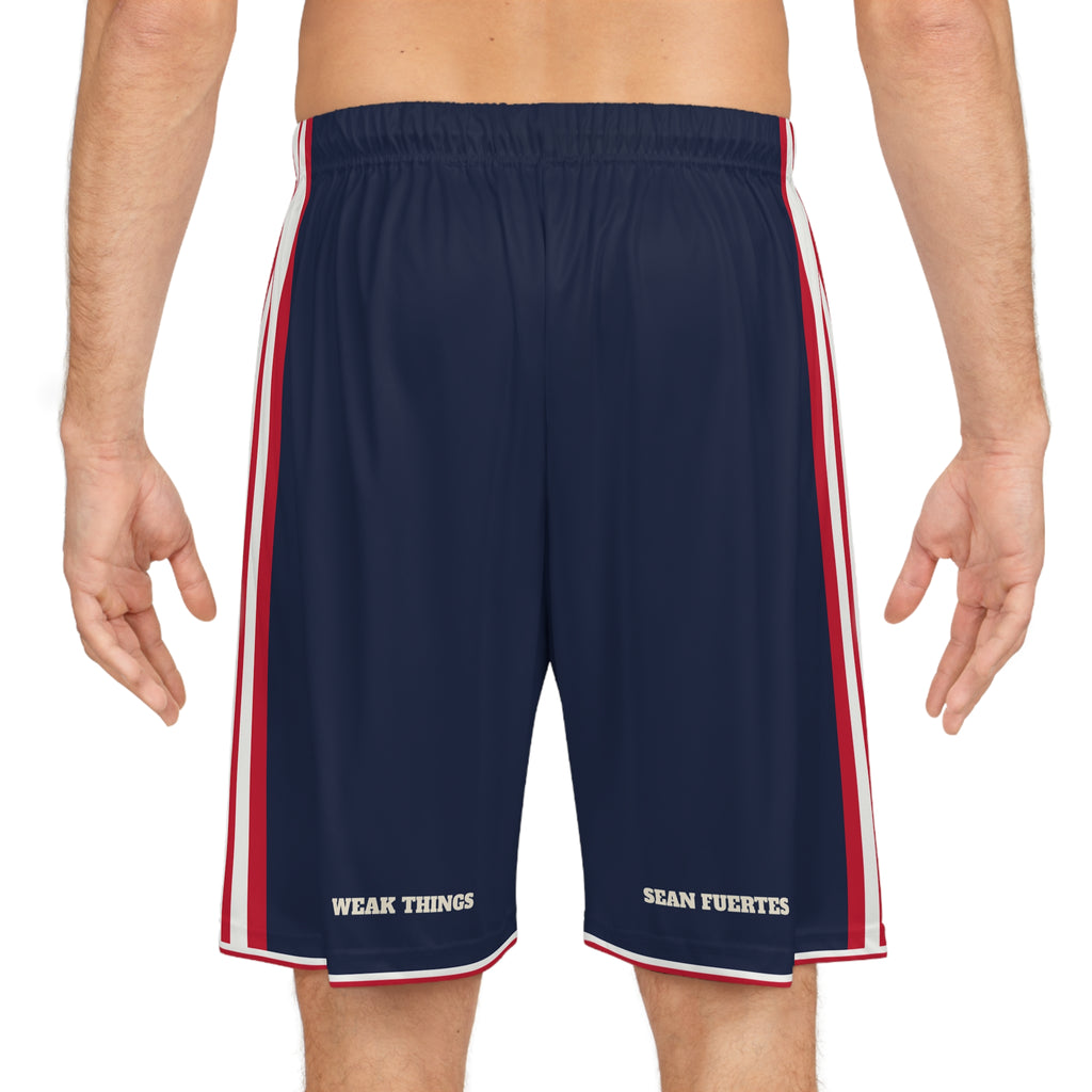 Dominican Republic Santo Domingo North Mission Basketball Shorts, worn, back view