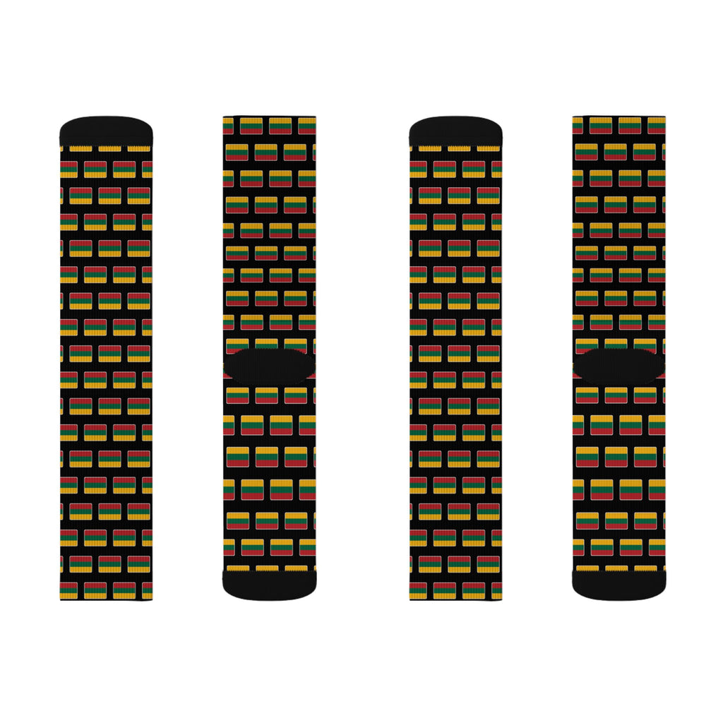 Lithuania Mission Flag Socks