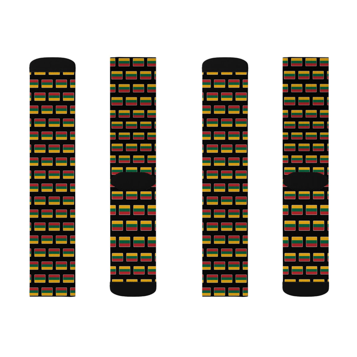 Lithuania Mission Flag Socks