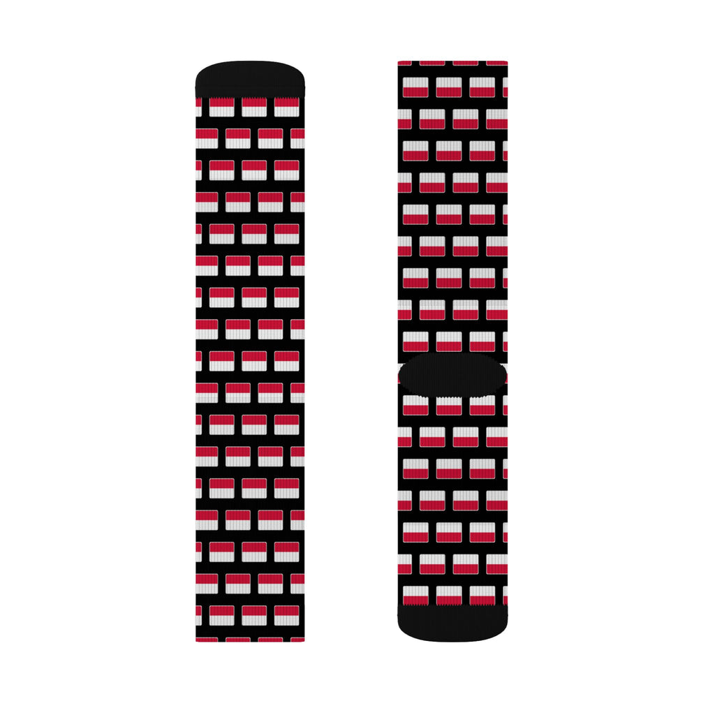 Poland Mission Flag Socks
