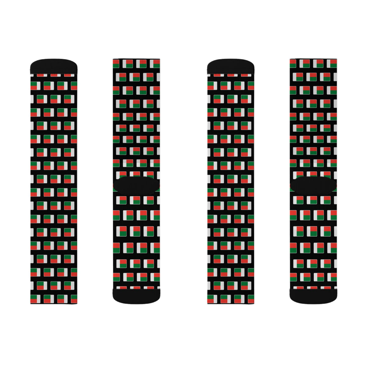 Madagascar Mission Flag Socks