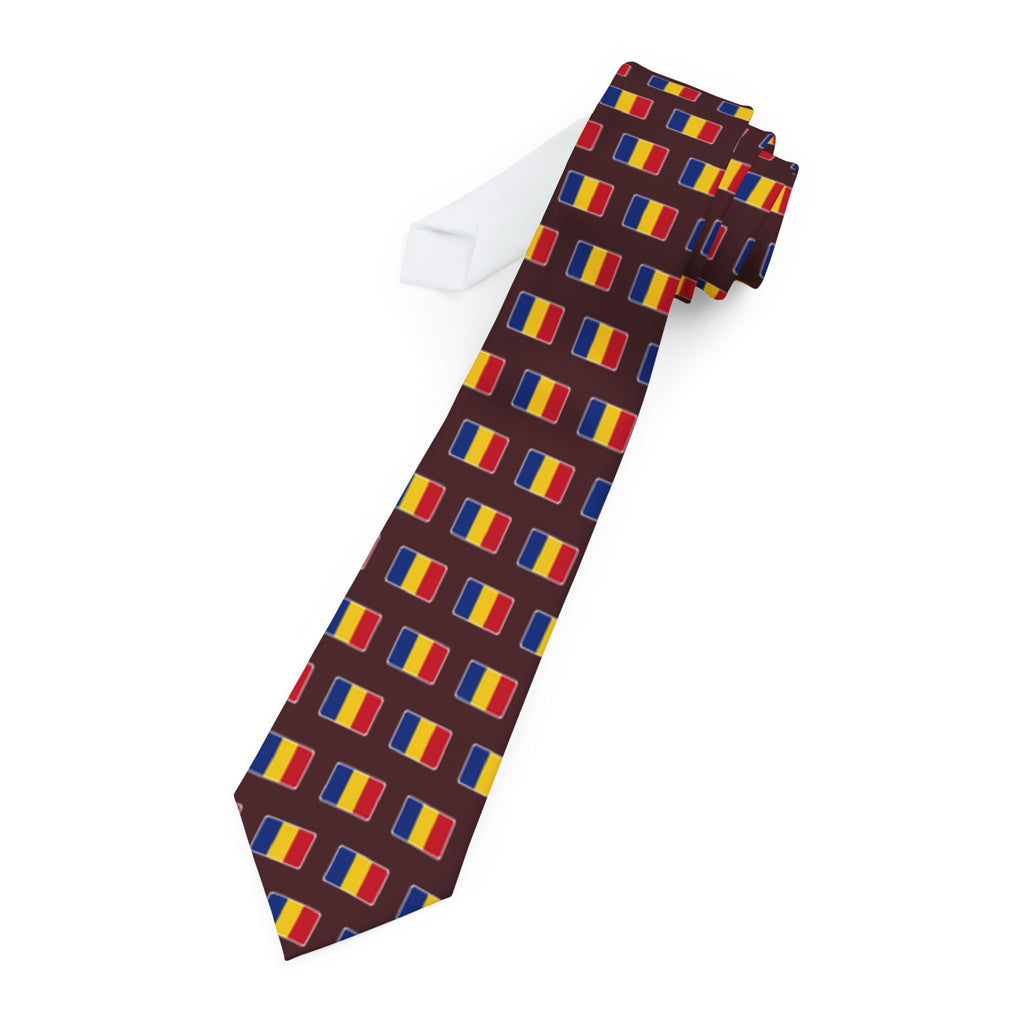Romania Mission Flag Tie