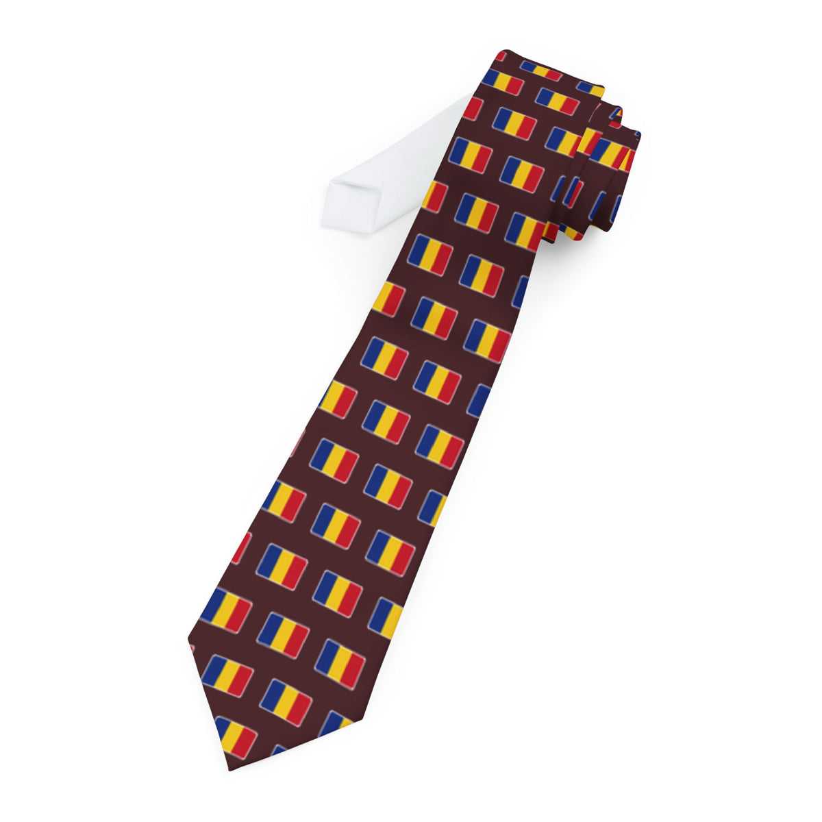 Romania Mission Flag Tie