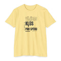 Weak Things Become Strong shirt in Latvian on Banana Cream: “Es darīšu, ka vājības kļūs par spēku”, Etera 12:27