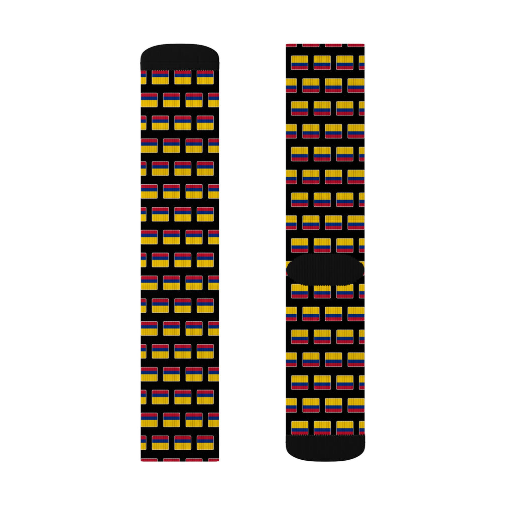 Colombia Mission Flag Socks