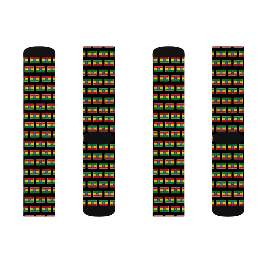 Ethiopia Mission Flag Socks