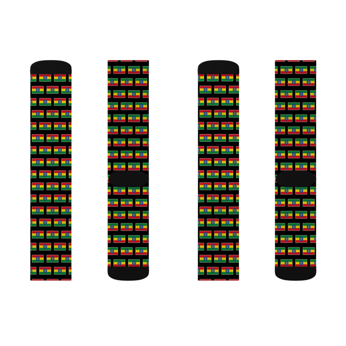 Ethiopia Mission Flag Socks