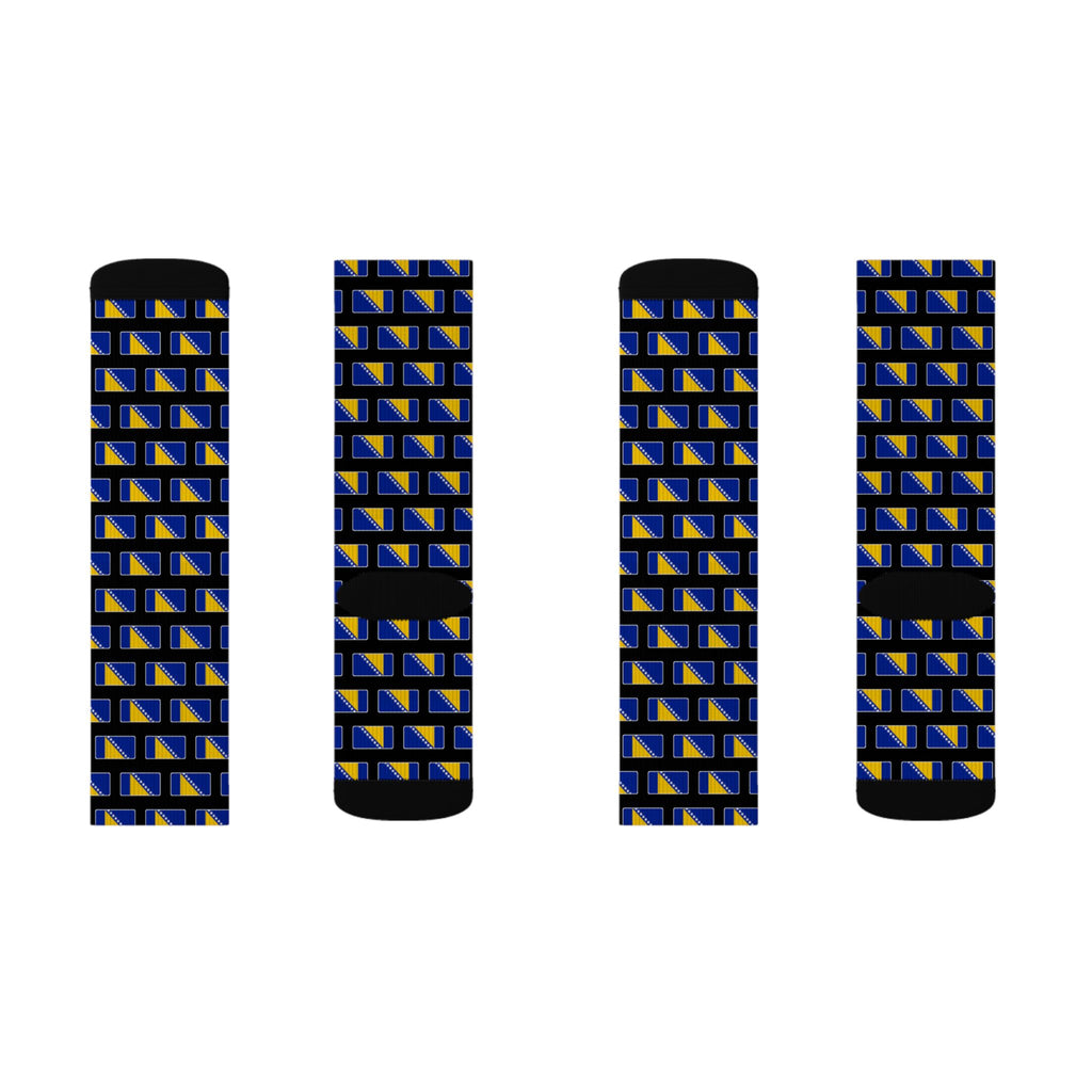 Bosnia and Herzegovina Mission Flag Socks