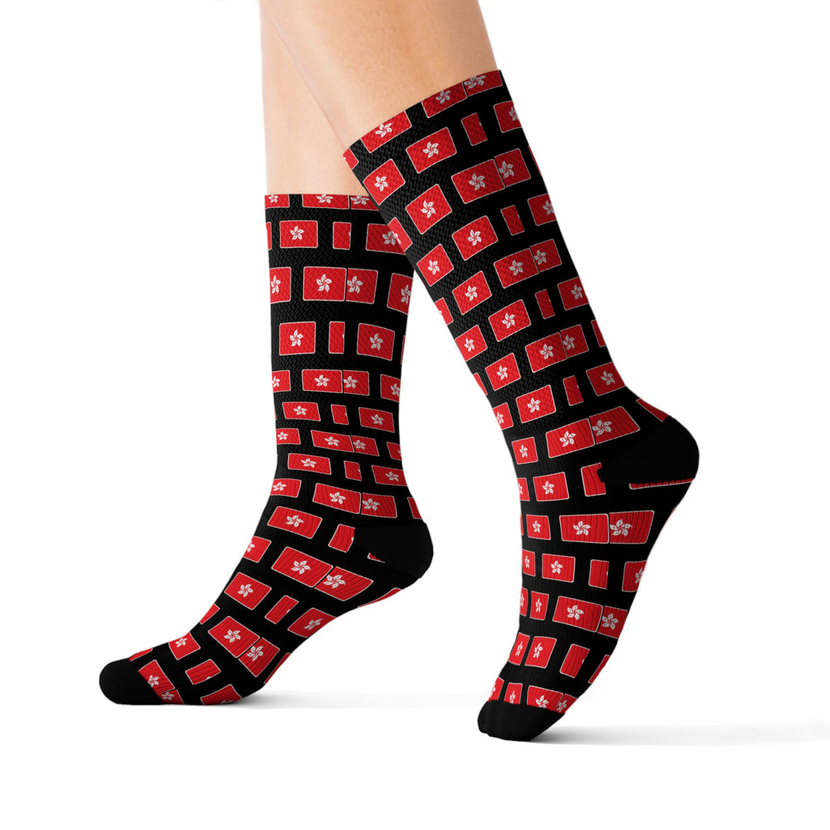 Hong Kong Mission Flag Socks