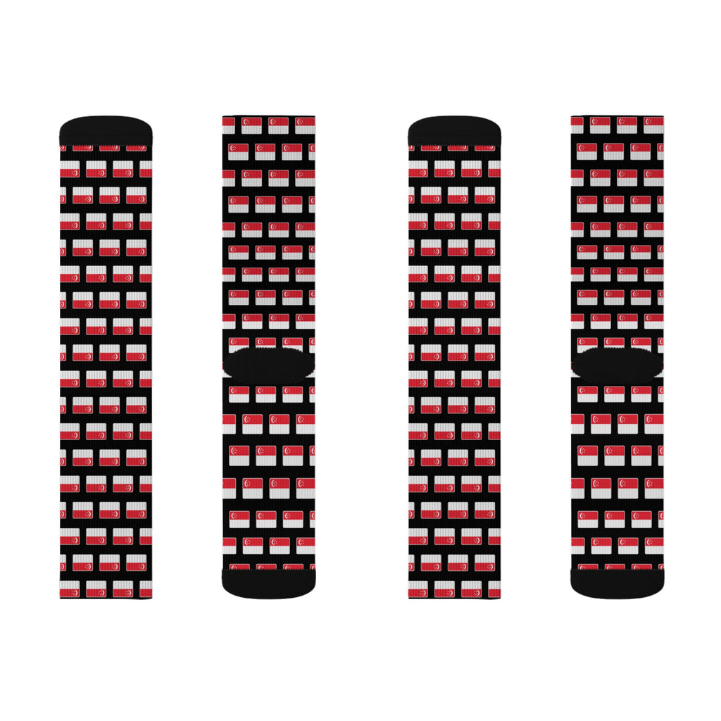 Singapore Mission Flag Socks