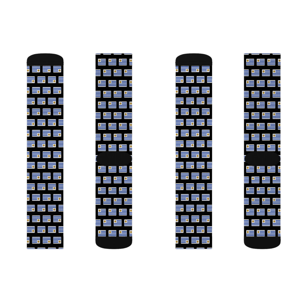 Uruguay Mission Flag Socks