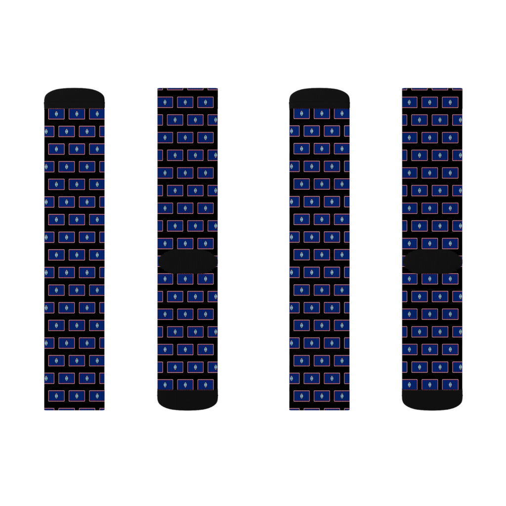 Guam Mission Flag Socks