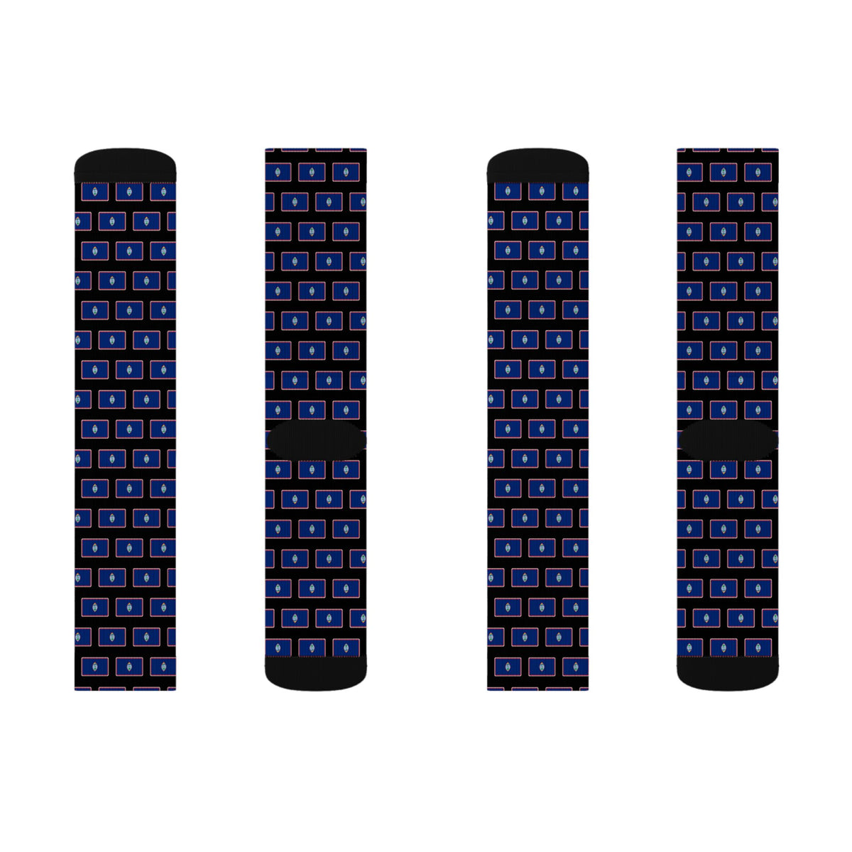 Guam Mission Flag Socks