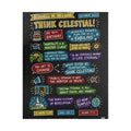 Think Celestial! Sketch Note 520-Piece Puzzle — Russell M. Nelson