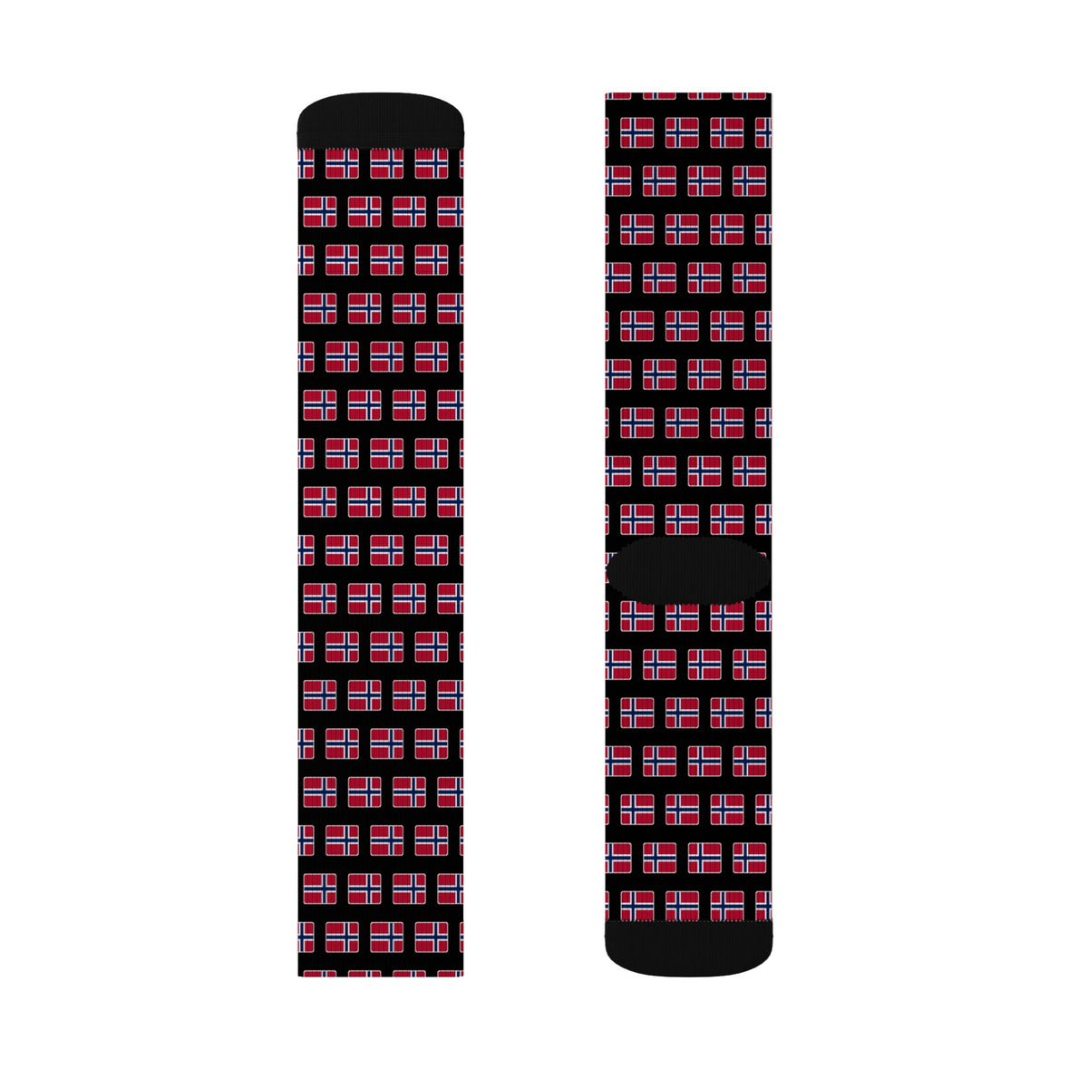 Norway Mission Flag Socks