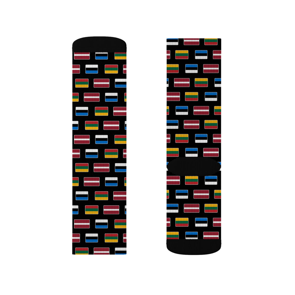 Baltic Mission Flag Socks