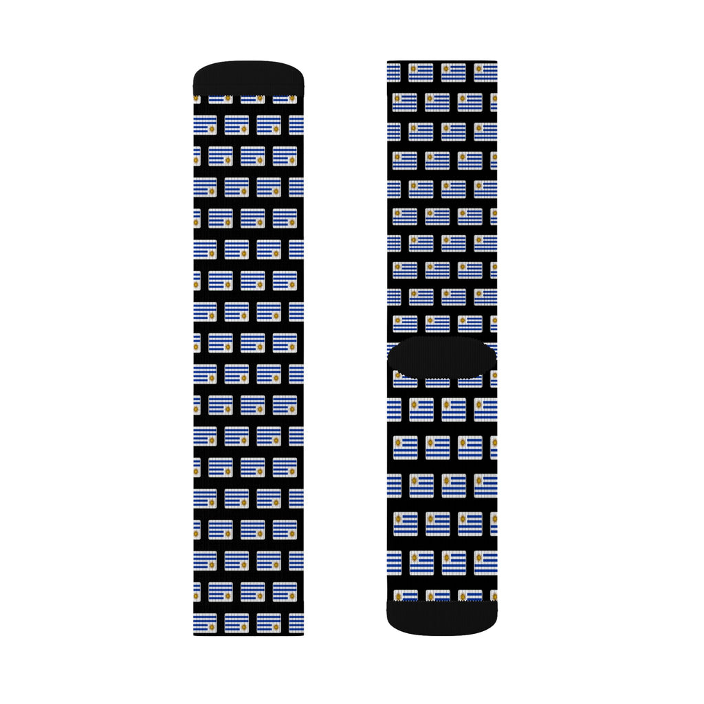 Uruguay Mission Flag Socks