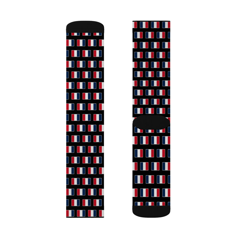 France Mission Flag Socks