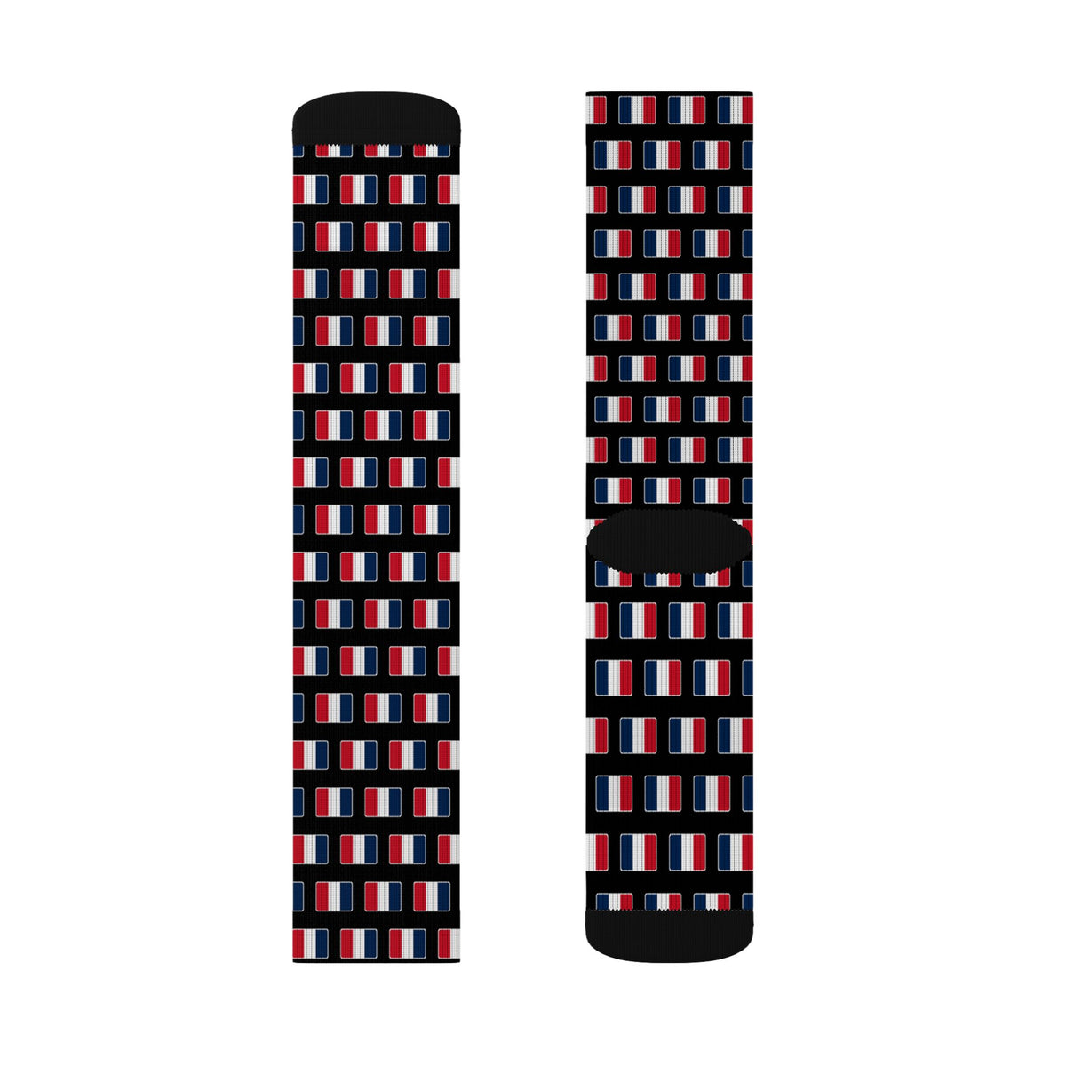 France Mission Flag Socks